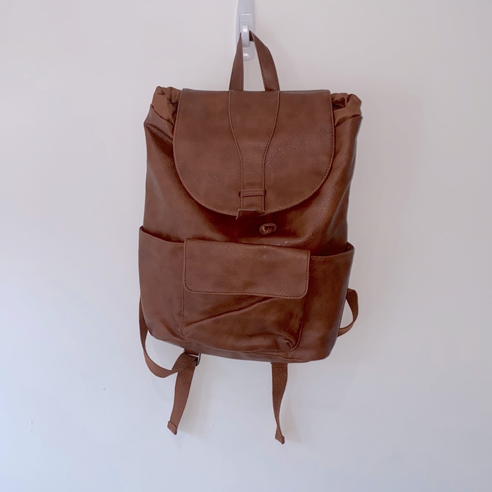 Brown Backpack